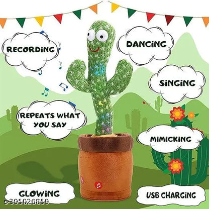 Dancing Cactus Toy for Babies Talking