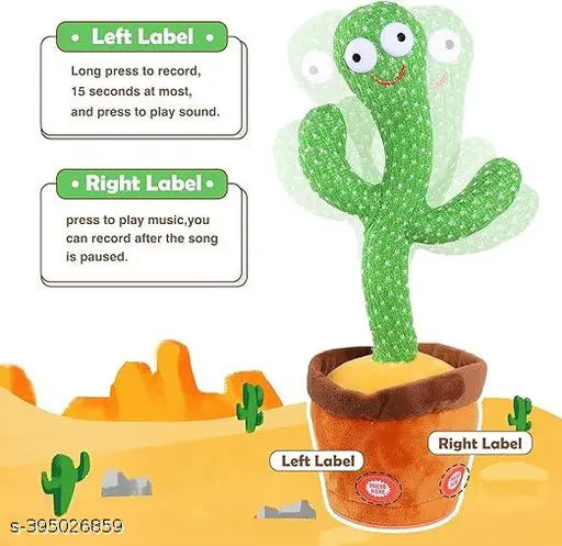 Dancing Cactus Toy for Babies Talking